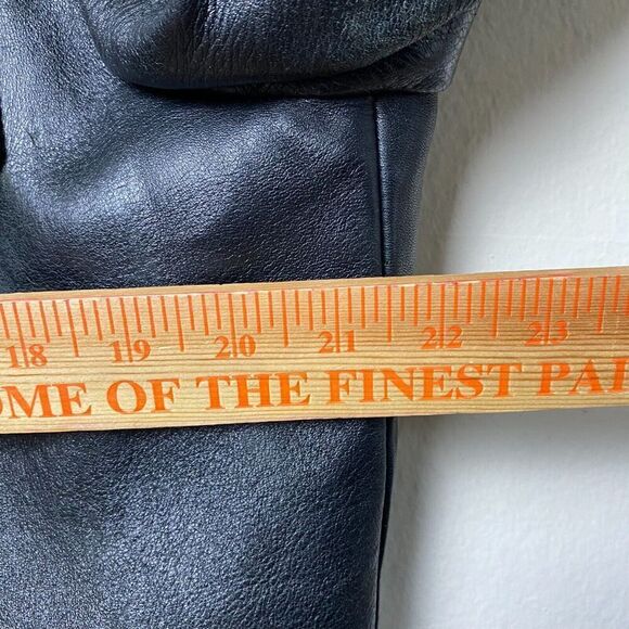 Vintage 70s Harley Davidson NY Police Department Leather Jacket Large Heavy - Picture 15 of 15